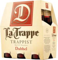 La Trappe Dubbel sixpack met flesjes van 30cl